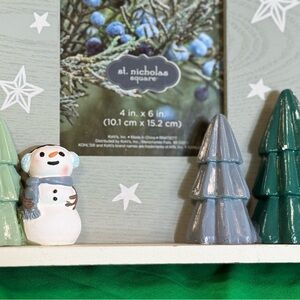 Set of Christmas picture frames from Kohls